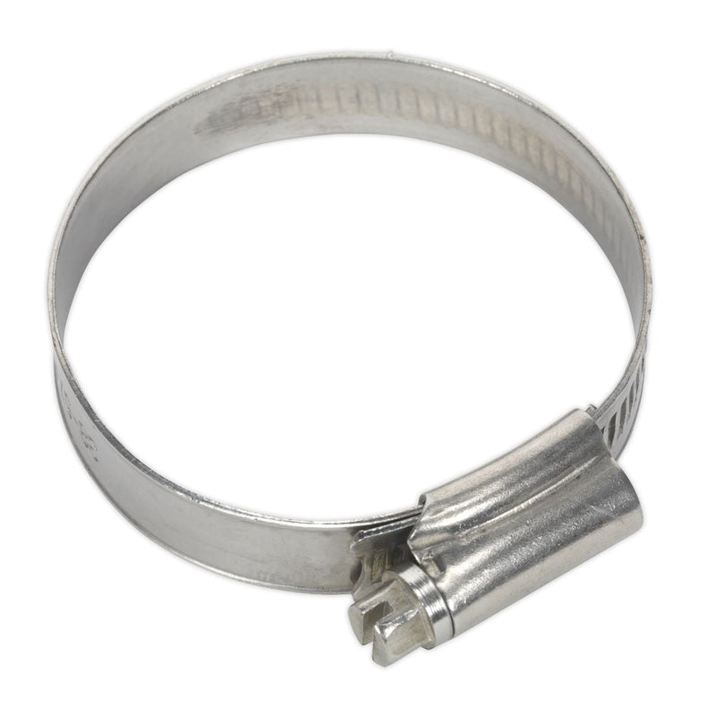 Sealey Hose Clip Stainless Steel38-57mm Pack of 10 SHCSSM Sealey - Dynamic Drive