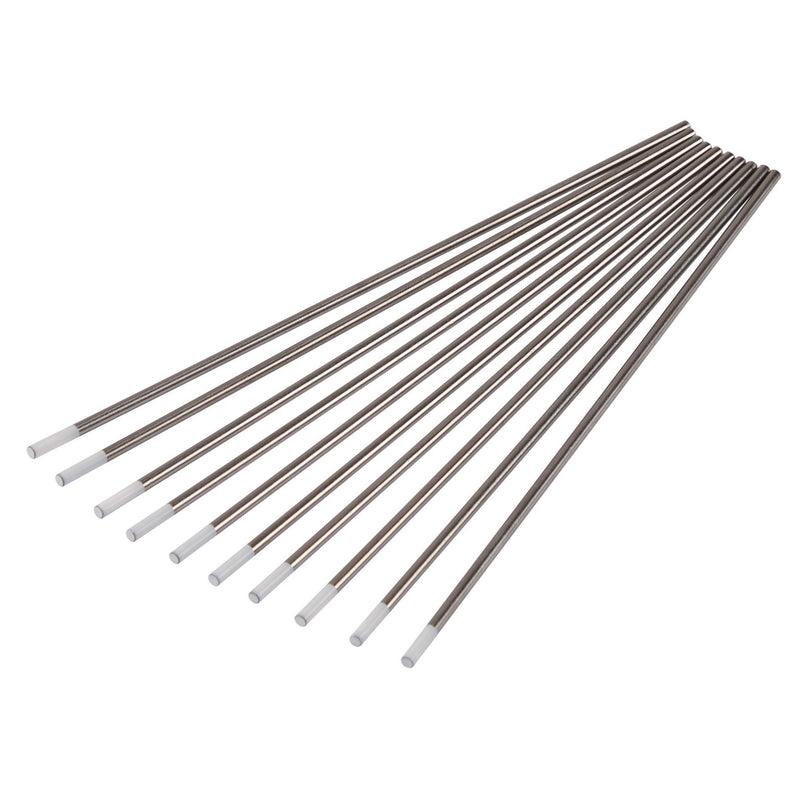 Draper Zirconiated Tungsten Electrodes, 2.4 x 150mm (Pack of 10) 15933 Draper - Dynamic Drive