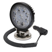 Sealey Round Worklight with Magnetic Base 27W SMD LED LED3RM Sealey - Dynamic Drive