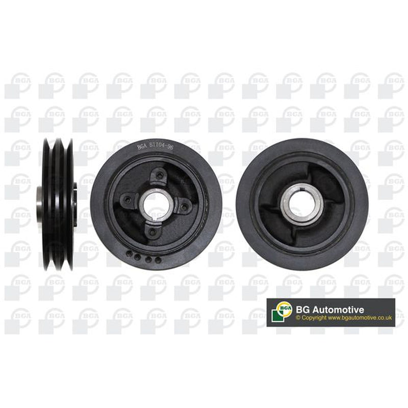 BGA Crank Shaft Belt Pulley fits Toyota 4 Runner II 1989-1995 2.4
