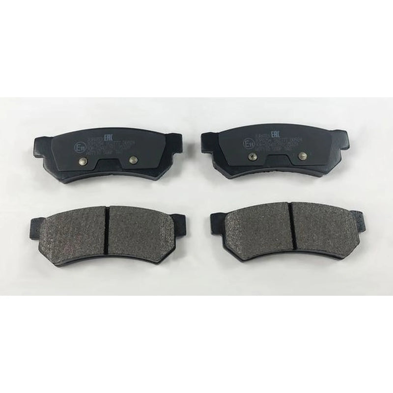 Juratek Rear Brake Pad Set fits Chevrolet Lacetti 2005-2013 1.4 1.6 1.8 2.0
