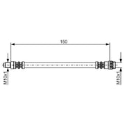 Bosch Brake Hydraulic Hose Line outer 1 987 476 709