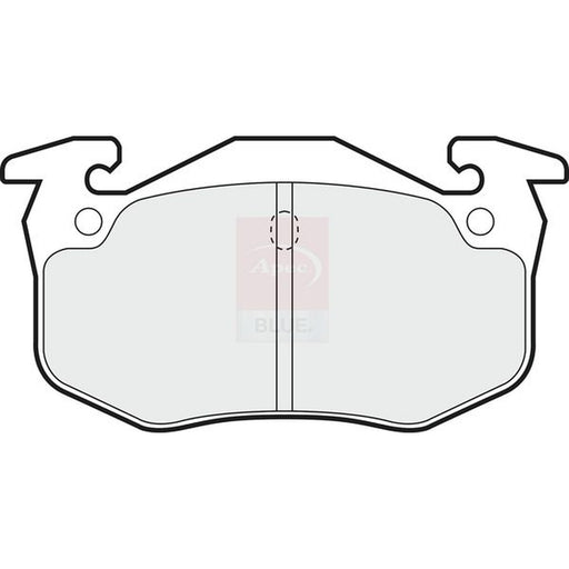 Apec Front & Rear Pads fits Peugeot 206 1998-2012 1.4
