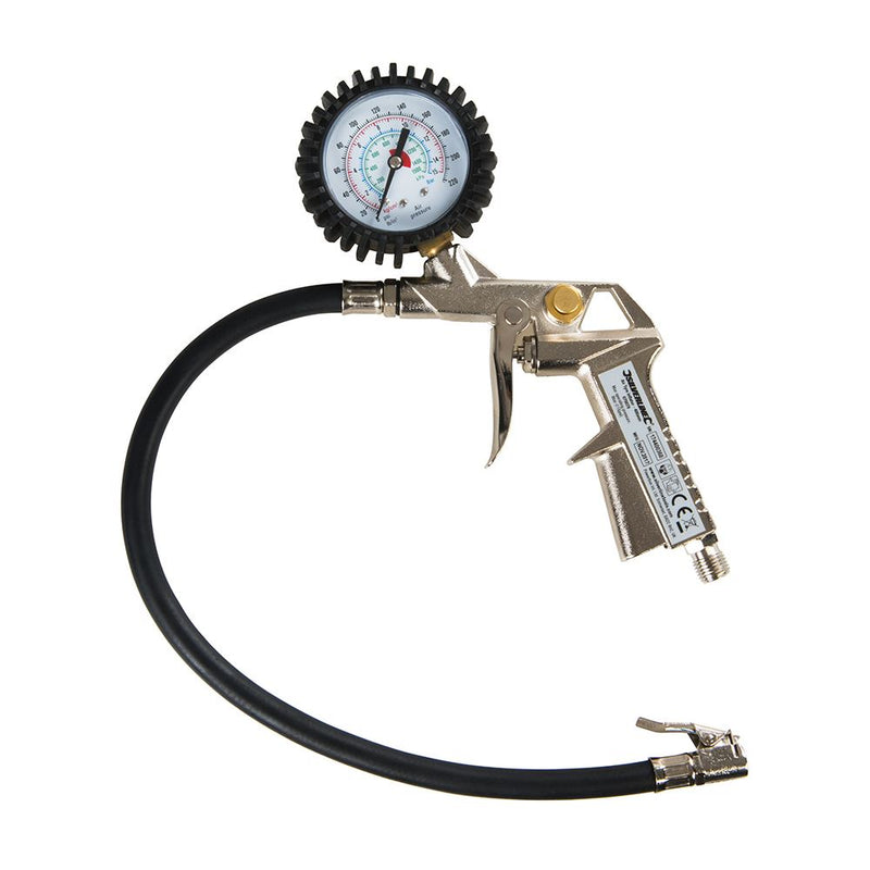 Silverline Air Tyre Inflator 400mm Silverline - Dynamic Drive