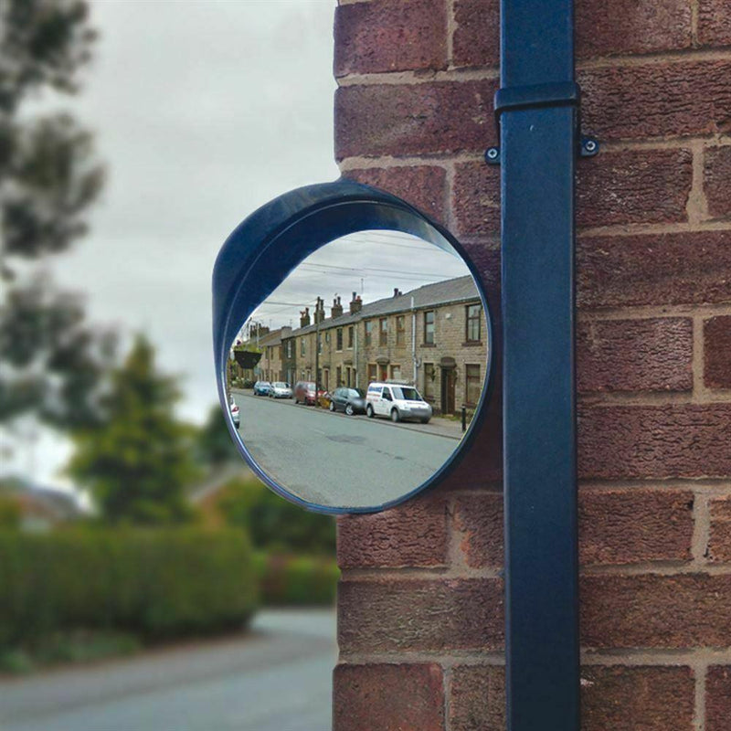 30cm Convex Car Outdoor Garage Driveway Security Safety Blind Spot Bend Mirror Streetwize - Dynamic Drive