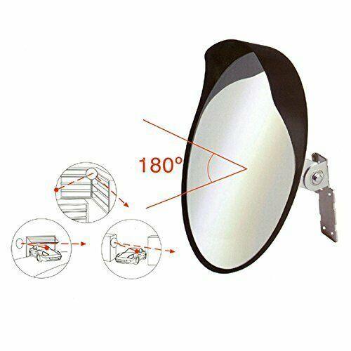 30cm Convex Car Outdoor Garage Driveway Security Safety Blind Spot Bend Mirror Streetwize - Dynamic Drive