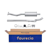 Hella Front Silencer Front fits Citroën C2 2003-2009 1.4