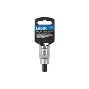 Laser Hex Bit 1/2"D 11mm 7302 Laser - Dynamic Drive