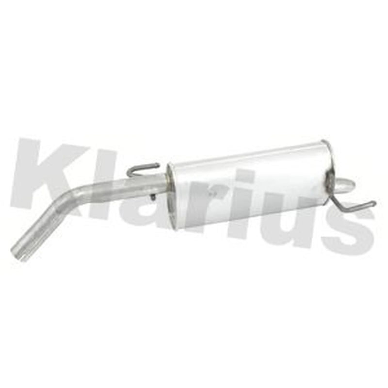 Klarius Box With Tail Pipe Rear fits Opel Adam 2012-2019 1.4