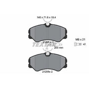 Textar Front Brake Pad Set 2120501