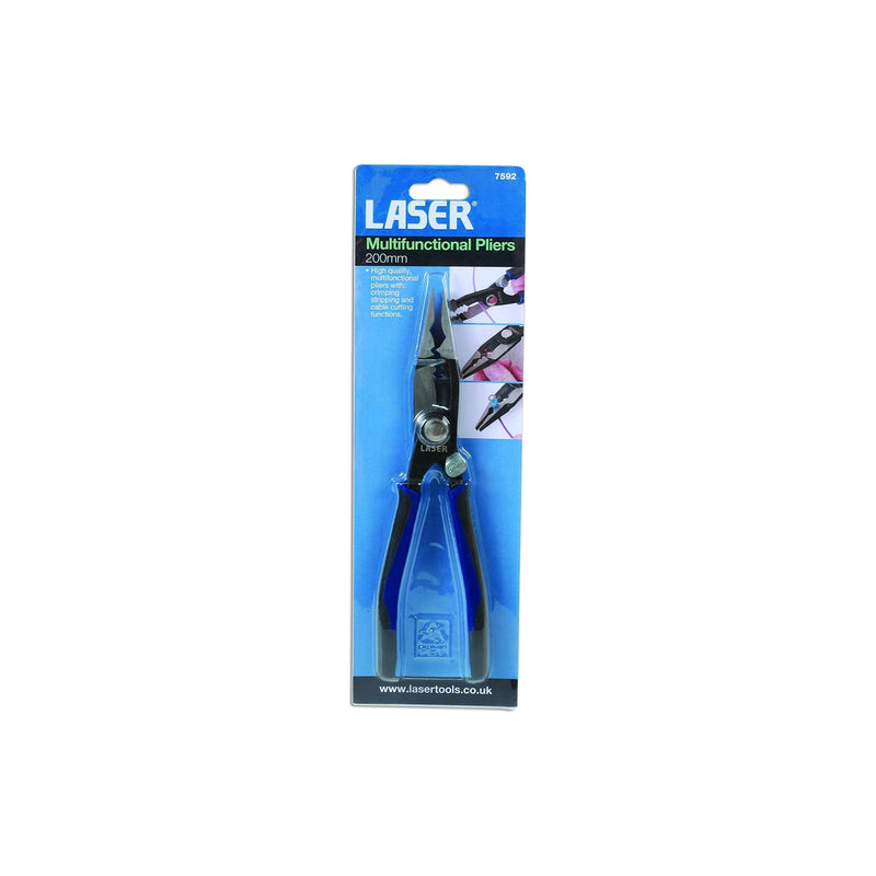 Laser Multifunctional Pliers 200mm 7592 Laser - Dynamic Drive