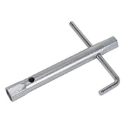 Sealey Double End Long Reach Spark Plug Box Spanner 14/16mm + L-Bar MS160 Sealey  - Dynamic Drive