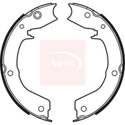 Apec Parking Brake Shoe Set fits Mitsubishi Pajero/Shogun 1997-1999 3.5