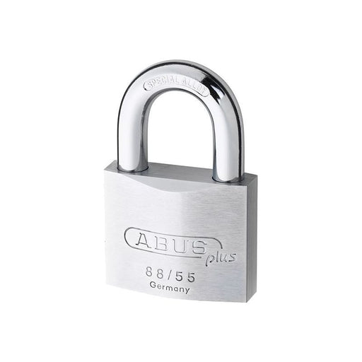 Abus Mechanical 88RK/50mm Brass PLUS Cylinder Padlock Rekeyable Carded ABUS Mechanical - Dynamic Drive