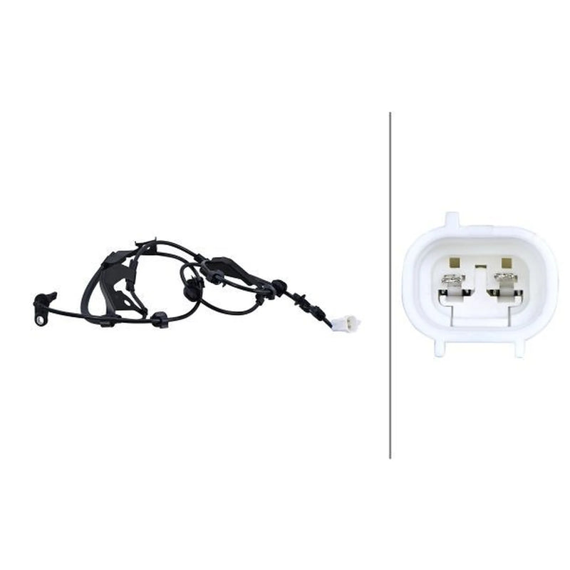 Hella ABS Wheel Speed Sensor Front Right fits Toyota Hilux VIII Pickup 2015-2021