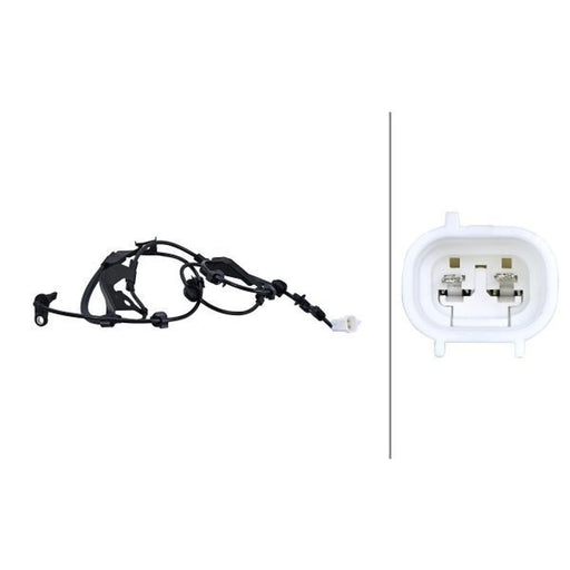 Hella ABS Wheel Speed Sensor Front Right fits Toyota Hilux VIII Pickup 2015-2021