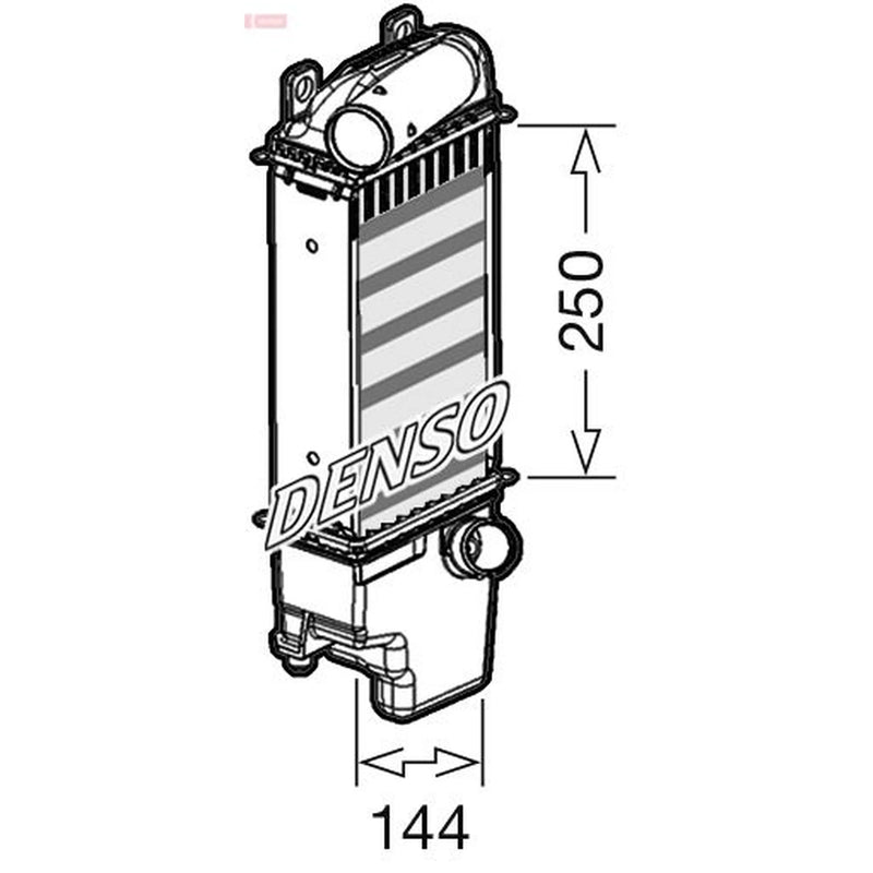 Denso Intercooler (Charge Air Cooler) fits Toyota Auris 2012-2018 1.4