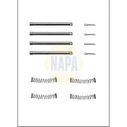NAPA Brake Pad Accessory Fitting Kit Rear fits Land Rover Defender 1998-2016