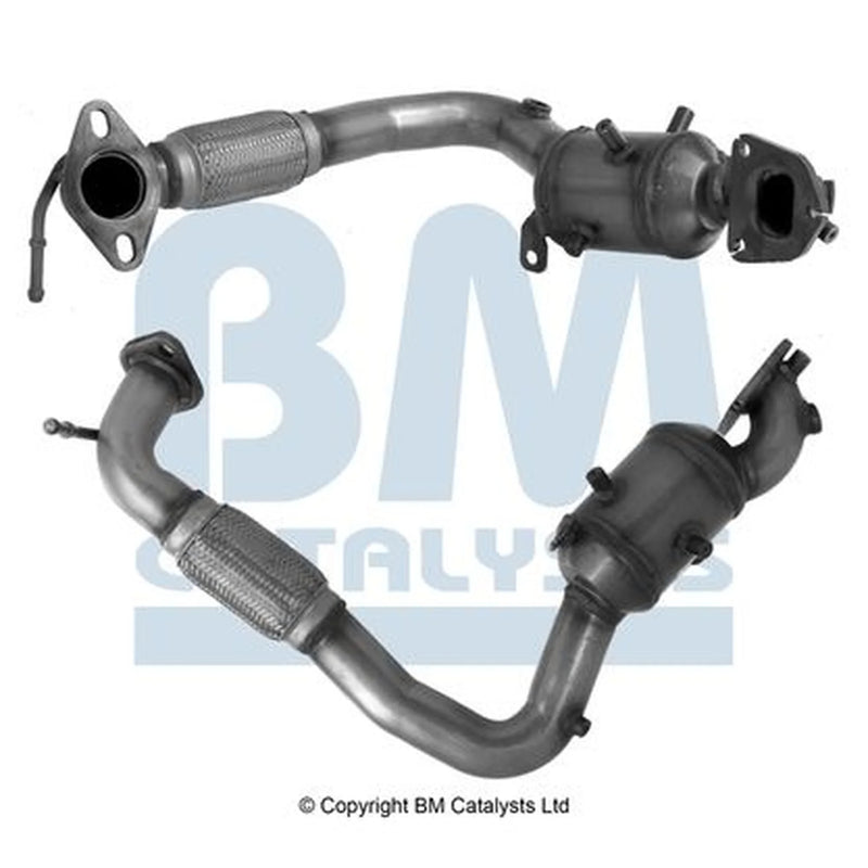 BM Catalysts Homologated Petrol Cat fits Ford Fiesta VI 2012-2017 1.0