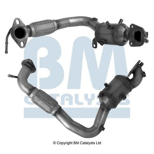 BM Catalysts Homologated Petrol Cat fits Ford Fiesta VI 2012-2017 1.0