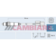 Cambiare O2 Lambda Oxygen Sensor before catalytic convert VE381864