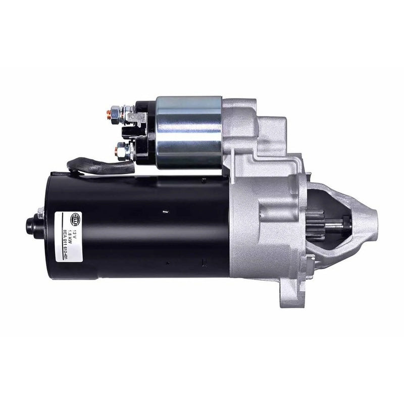 Hella Starter Motor 12V 1.8kW 9 Teeth fits Audi A4 B5 1995-2001 1.9 2.5 2.8