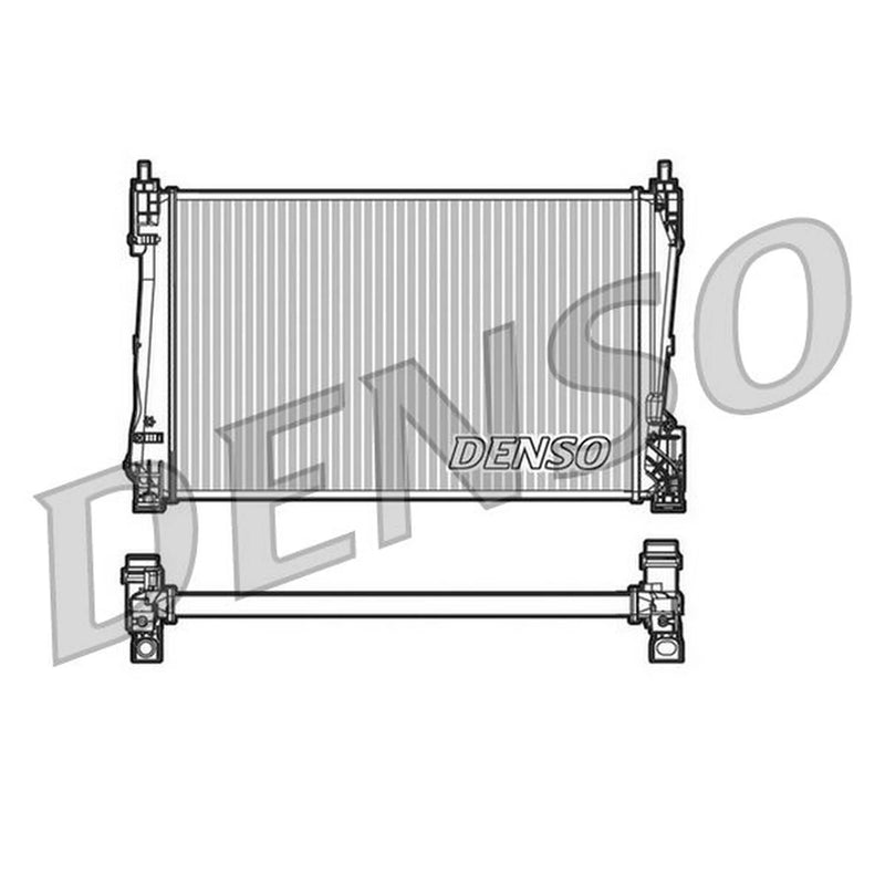 Denso Engine Radiator fits Opel Corsa D 2006-2014 1.3