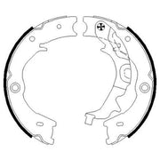 Mintex Parking Brake Shoe Set fits Kia Sedona 1999-2015 2.2 2.5 2.7 2.9 3.5