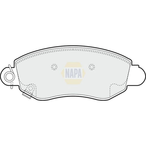 NAPA Front Brake Pad Set NBP1388