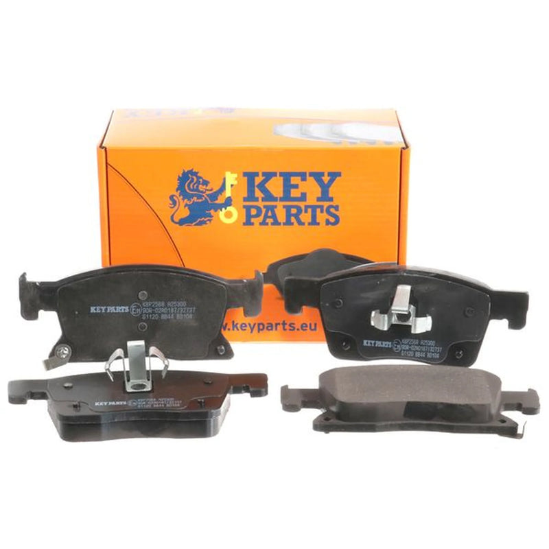 Key Parts Front Brake Pad Set fits Opel Astra K 2015-2021 1.0 1.2 1.4 1.5 1.6