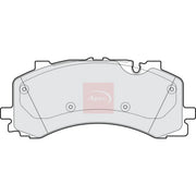 Apec Front Brake Pad Set PAD2167