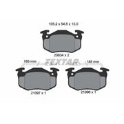 Textar Front Brake Pad Set 2109601