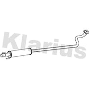 Klarius Box With Centre Pipe Centre fits Toyota Yaris/Vitz 2001-2005 1.5