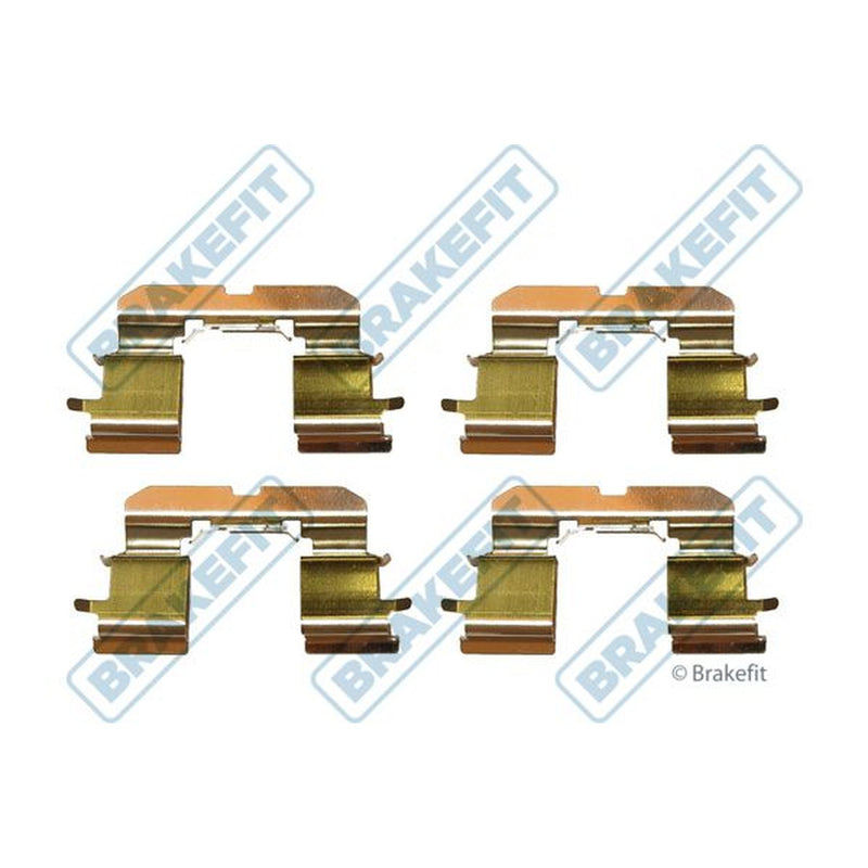 Apec Brake Pad Accessory Fitting Kit Front fits Toyota MR2 III 1999-2007 1.8