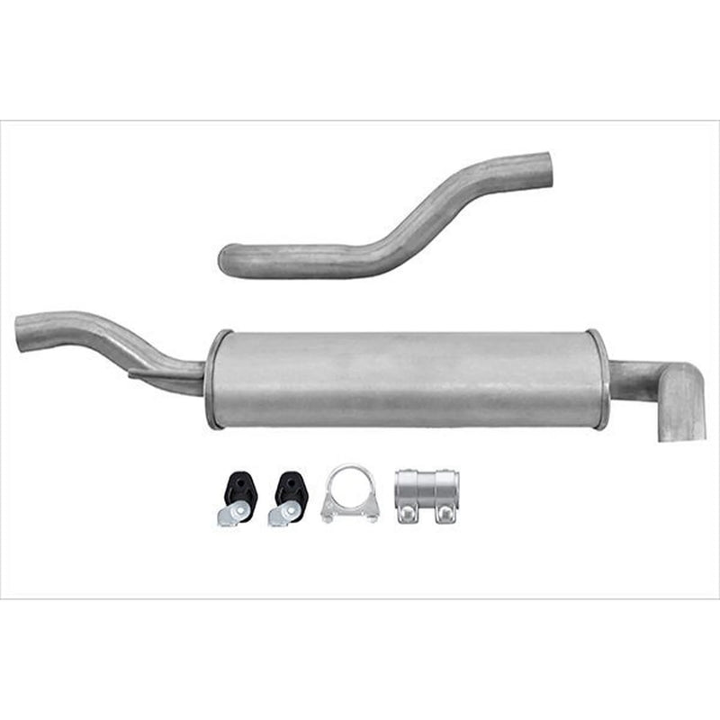 Hella End Silencer Rear fits Seat Ibiza 1993-2002 1.0 1.4 1.9