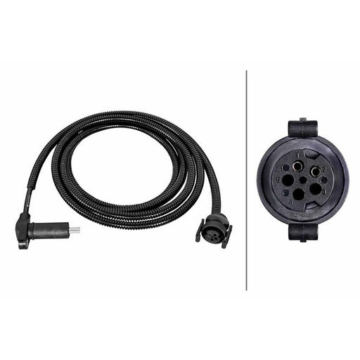 Hella ABS Wheel Speed Sensor Front fits Man Lion´S City 1996 on