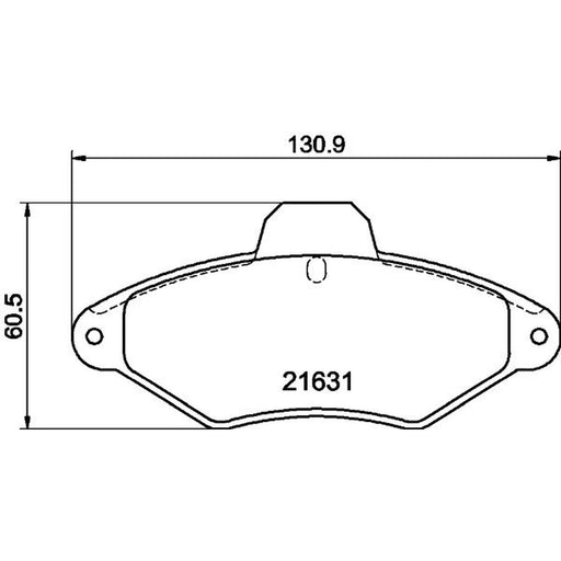 Mintex Front Brake Discs & Pads fits Citroën Xantia 1993-2003 1.8 1.9