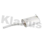 Klarius Box With Tail Pipe Rear fits Ford Ka 2001-2008 1.6