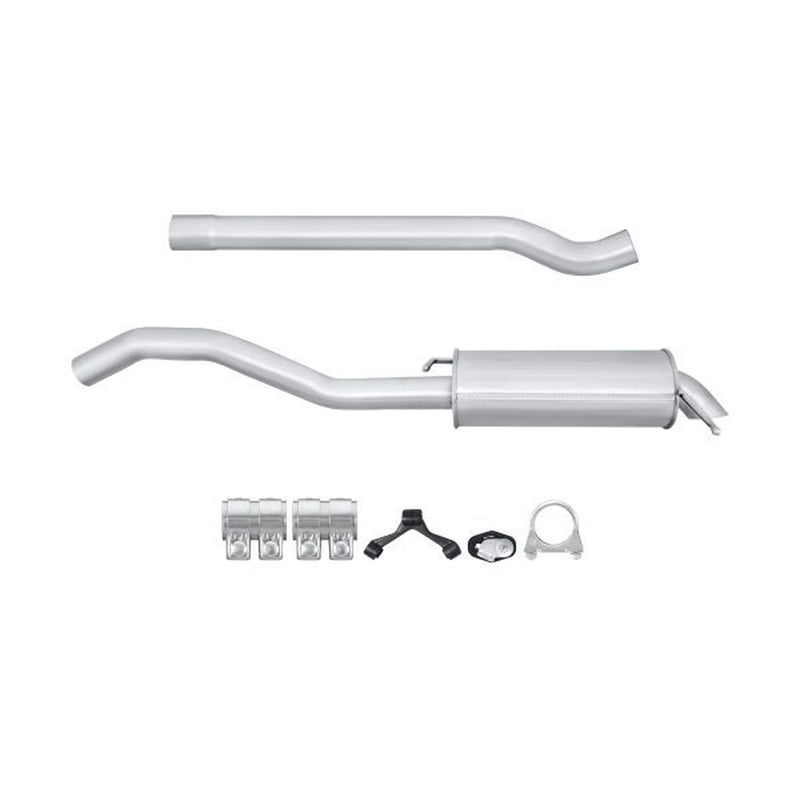 Hella End Silencer Rear fits VW California T5 Camper 2009-2015 2.0