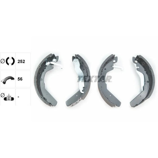 Textar Brake Shoe Set Axle Kit 91027600