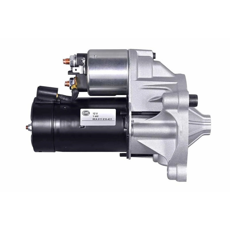 Hella Starter Motor 12V 1kW 9 Teeth fits Citroën Berlingo First 1997-2002 1.8
