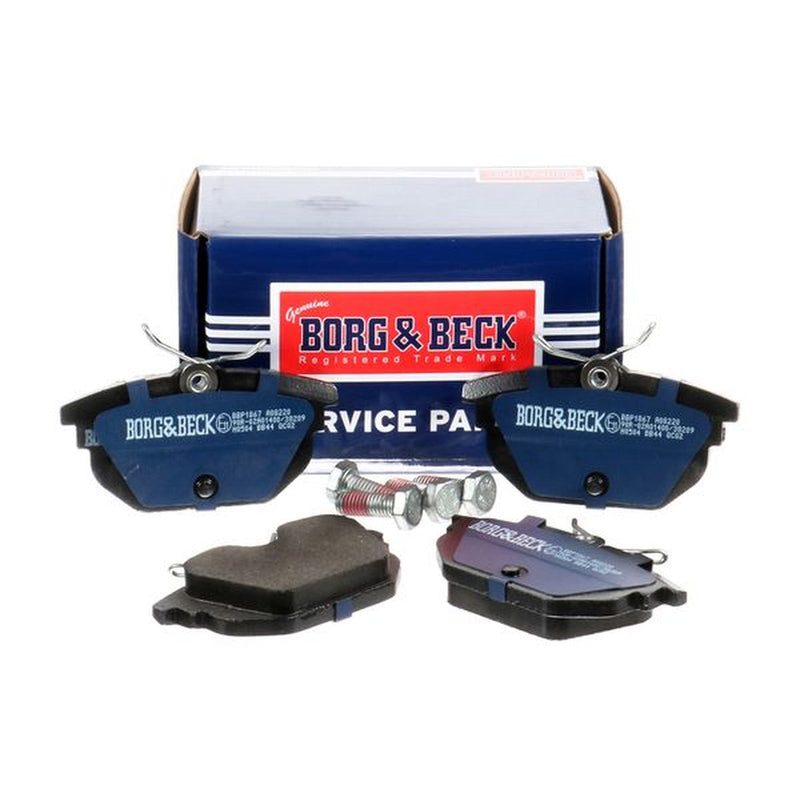 Borg & Beck Rear Brake Pad Set BBP1867