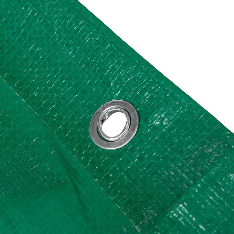 Silverline Heavy Duty Tarpaulin Cut 4 x 10m / Actual 3.85 x 9.9m Silverline - Dynamic Drive