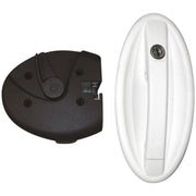 Oval Lock White Nova - Dynamic Drive