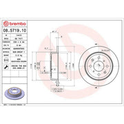 Brembo Front & Rear Brake Discs & Pads fits Honda Civic 1991-1995 1.6