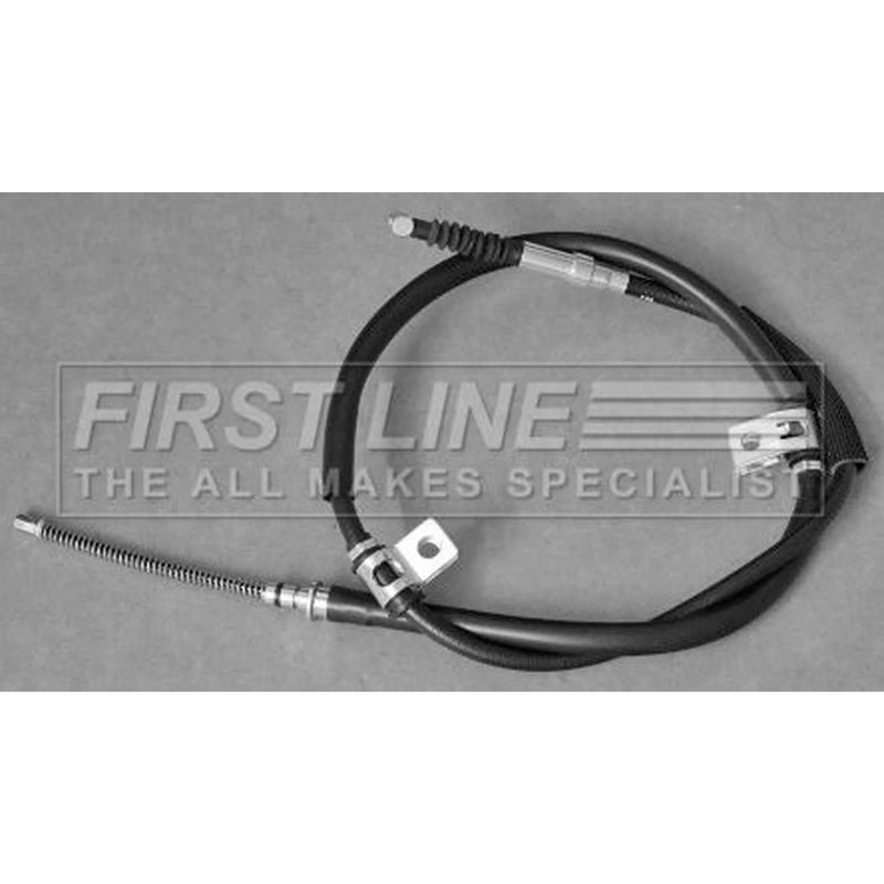 First Line Handbrake Cable Left Rear fits Hyundai Highway 2001-2004 2.0