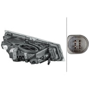 Hella Front Left Fog Light H3 fits Volvo Fh 2005 on