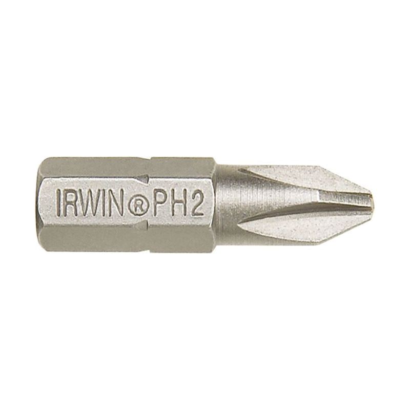 Irwin® Phillips Insert Bits PH2 50mm (Pack 2) IRWIN® - Dynamic Drive