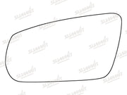 Summit Stick-On Standard Mirror Glass fits Ford Mustang 04 to 15 LHS Summit - Bars 4 Cars