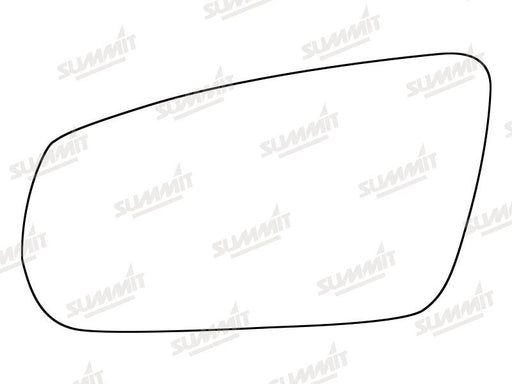 Summit Stick-On Standard Mirror Glass fits Ford Mustang 04 to 15 LHS Summit - Bars 4 Cars